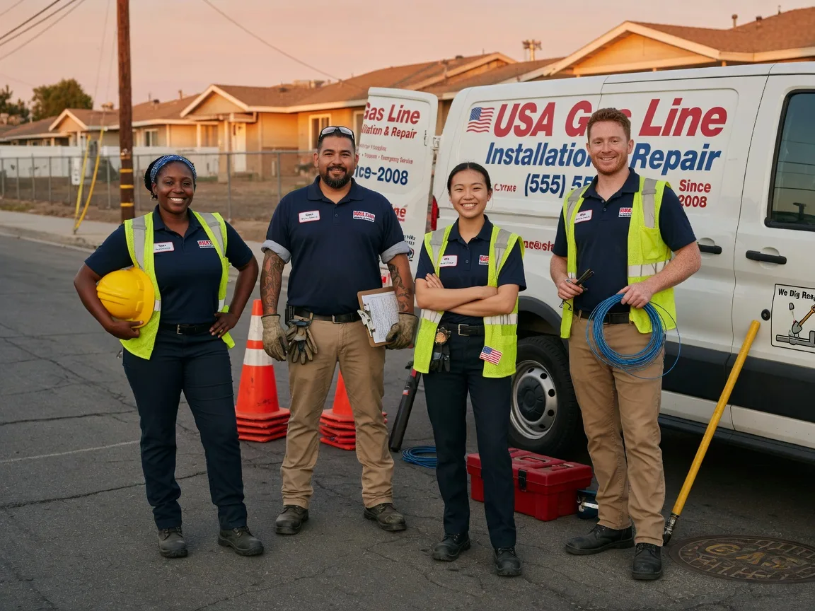 Gas Line Installation company in Middleport, OH